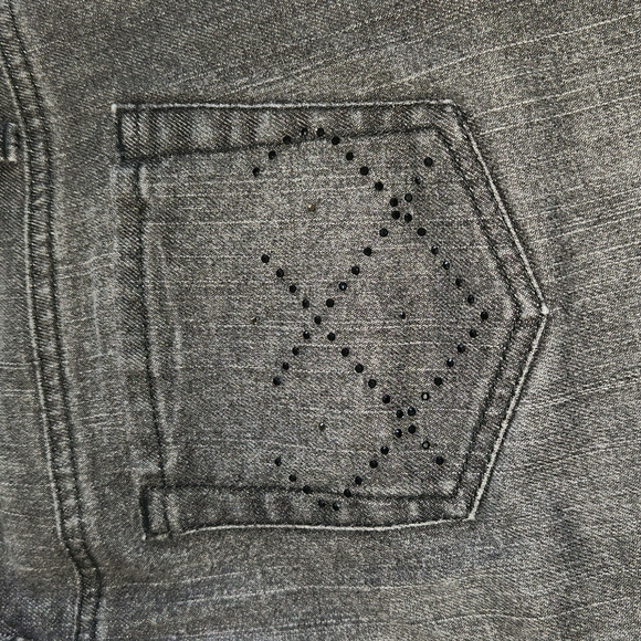 ANN TAYLOR LOFT PETITES WOMENS JEANS SIZE 10P DARK GREY - Picture 8 of 13